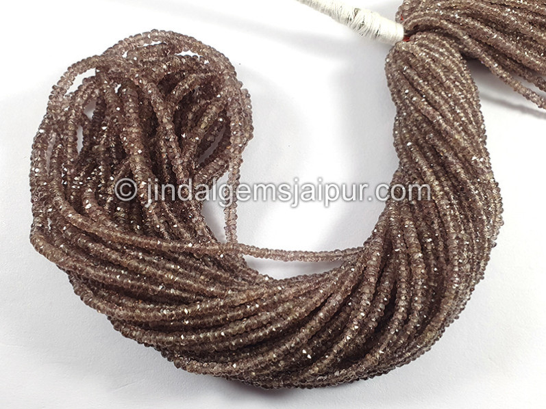 Color Change Garnet Faceted Roundelle Beads