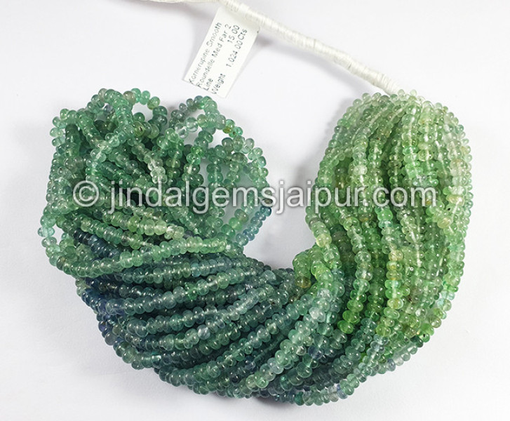 Kornerupine Smooth Roundelle Shape Small Beads