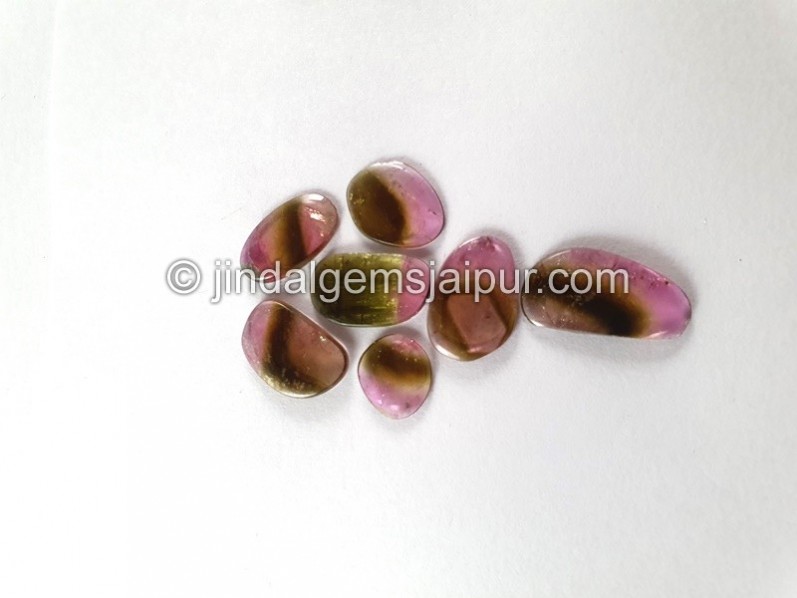 Watermelon Tourmaline Smooth Slices