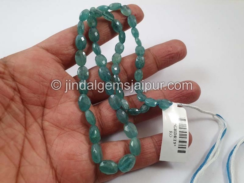 Paraiba Deep Grandidierite Faceted Oval Beads