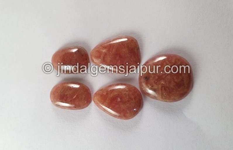 Rhodochrosite Smooth Cabs Cabochon  -- CTRHDC2