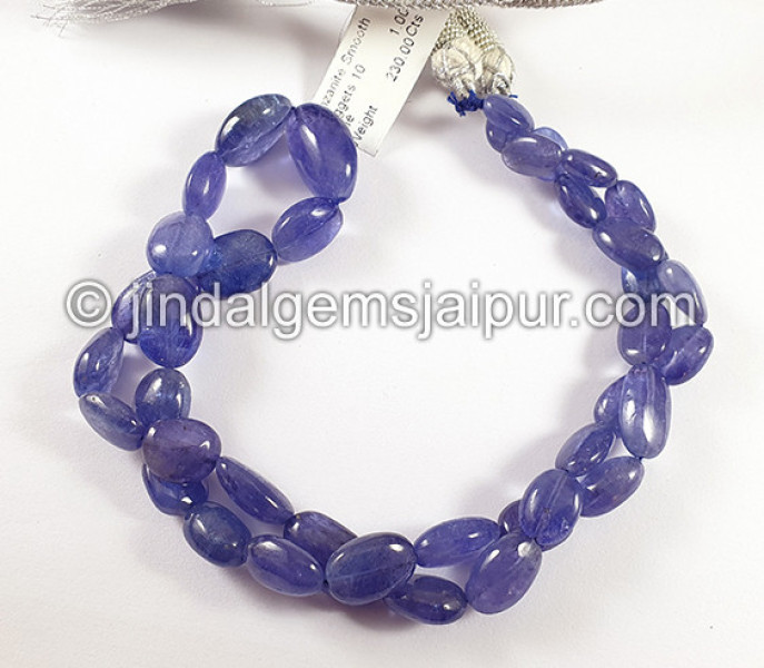 Tanzanite Smooth Nuggests Shape Beads