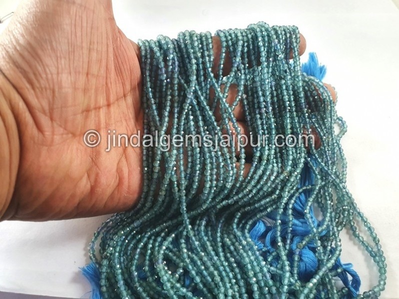 Blue Tourmaline Micro Cut Beads