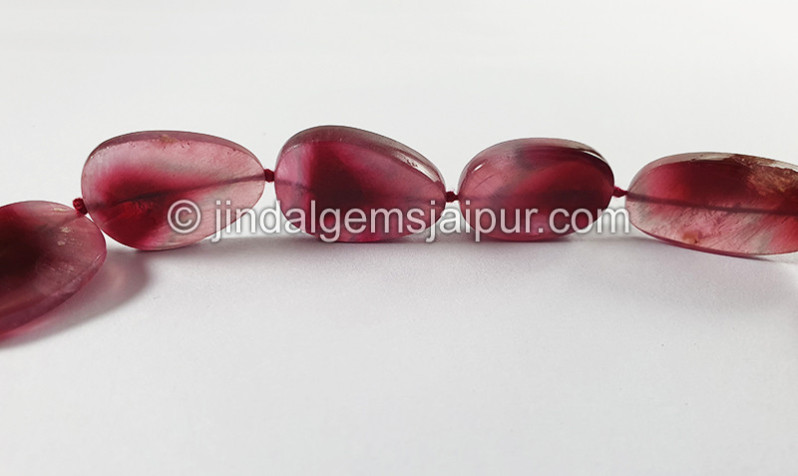 Pink Watermelon Tourmaline Smooth Slices