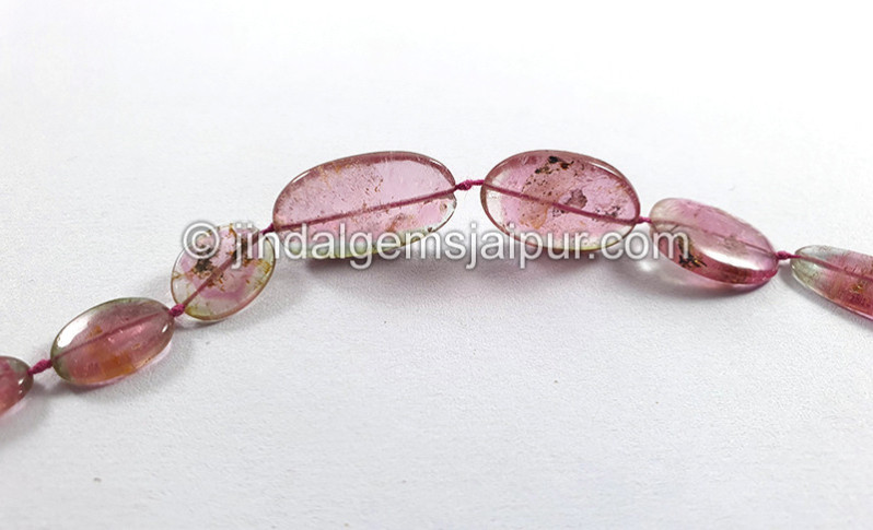 Watermelon Tourmaline Smooth Slices