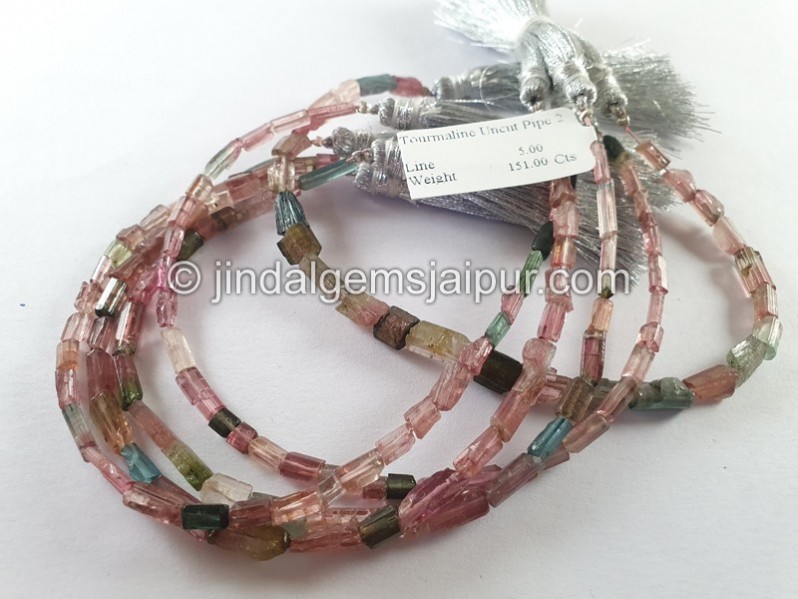 Tourmaline Rough Chips Beads