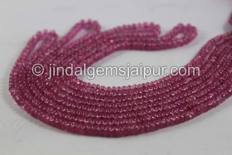 Pink Sapphire Smooth Roundelle