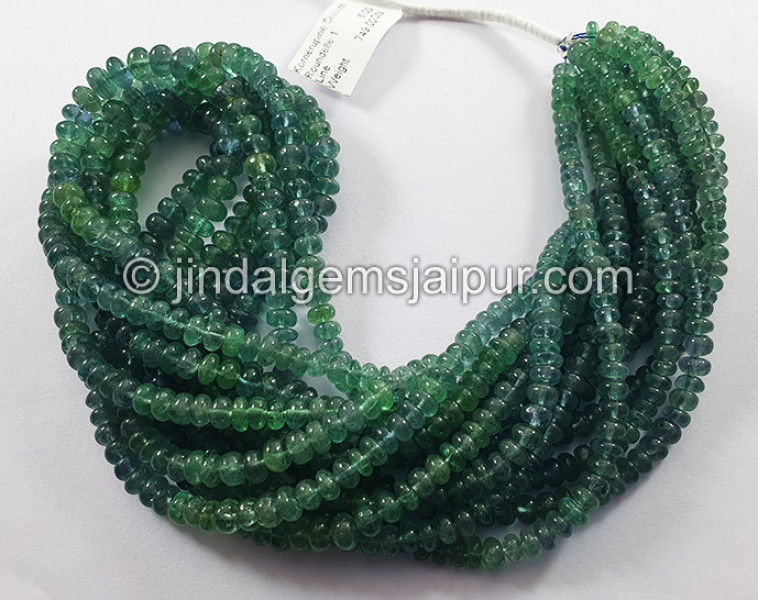 Kornerupine Smooth Roundelle Shape Beads