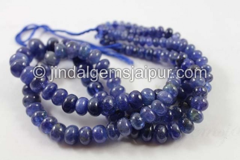 Tanzanite Far Smooth Roundelle Beads