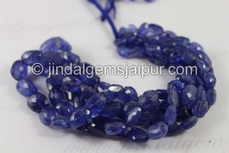 Tanzanite Faceted Nuggets Beads