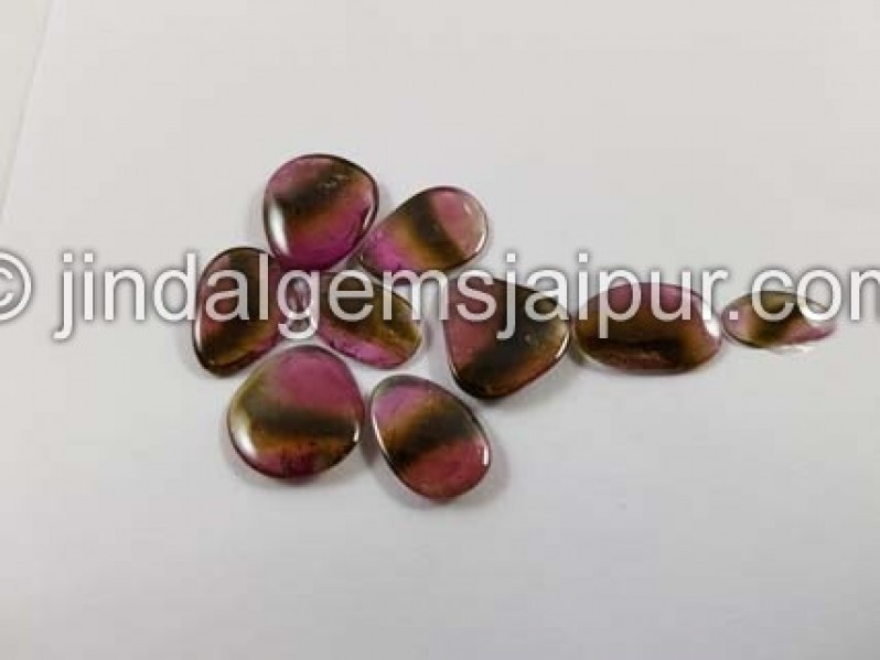 Watermelon Tourmaline Smooth Slices
