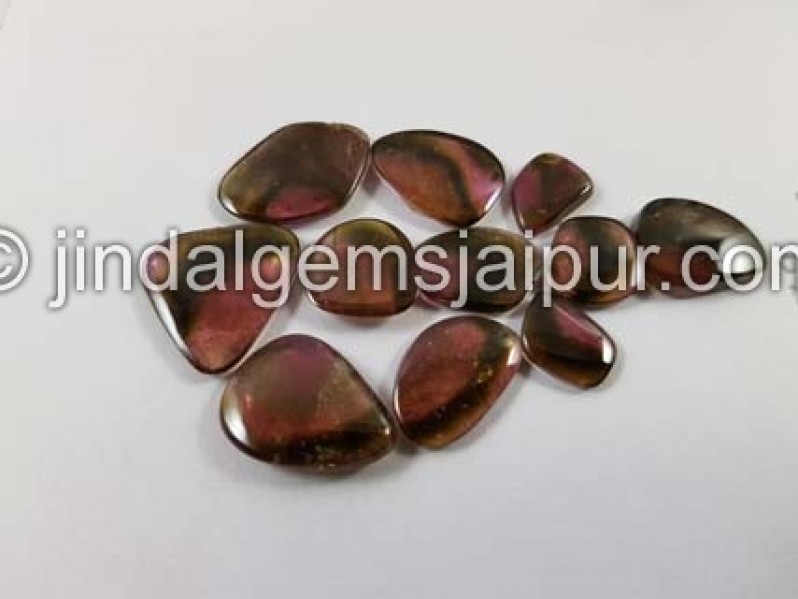 Watermelon Tourmaline Smooth Slices