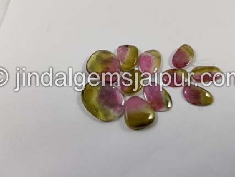 Watermelon Tourmaline Smooth Slices