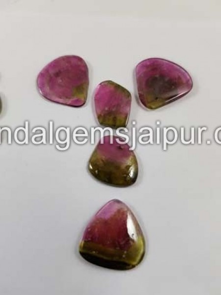 Watermelon Tourmaline Smooth Slices