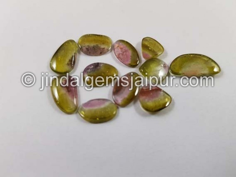 Watermelon Tourmaline Smooth Slices