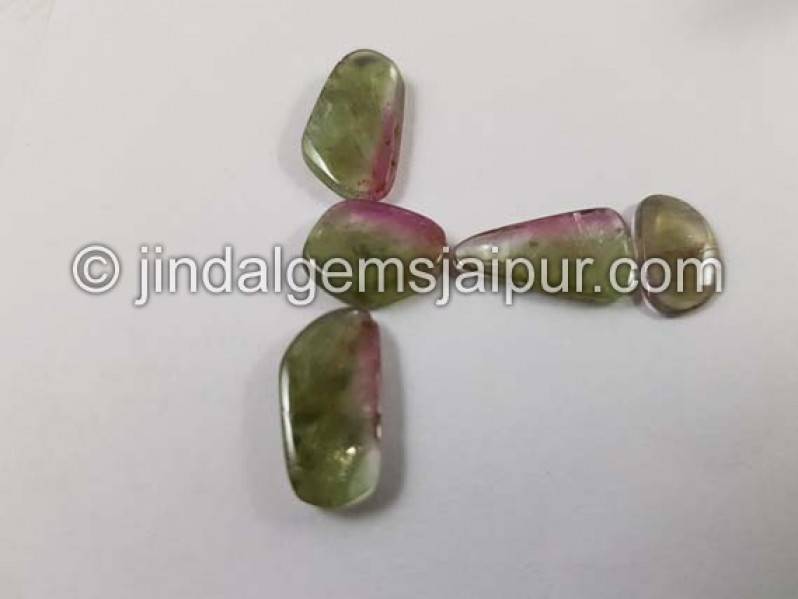 Watermelon Tourmaline Smooth Slices