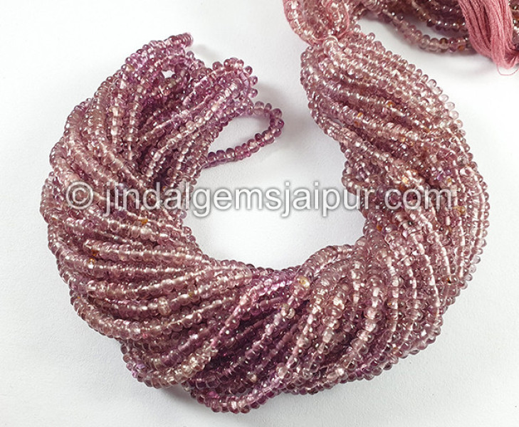 Malaya Or Dragon Garnet Shaded Smooth Roundelle Shape Beads