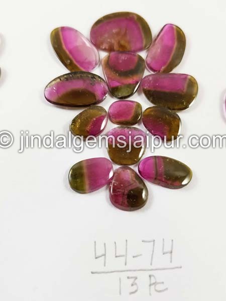 Watermelon Tourmaline Smooth Slices