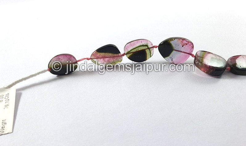 Watermelon Tourmaline Smooth Slices