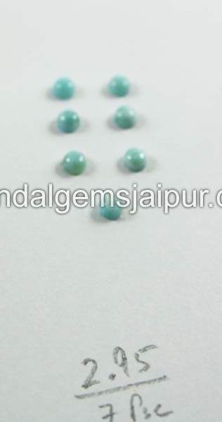 Larimar Smooth Round Cabochon