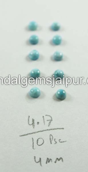 Larimar Smooth Round Cabochon