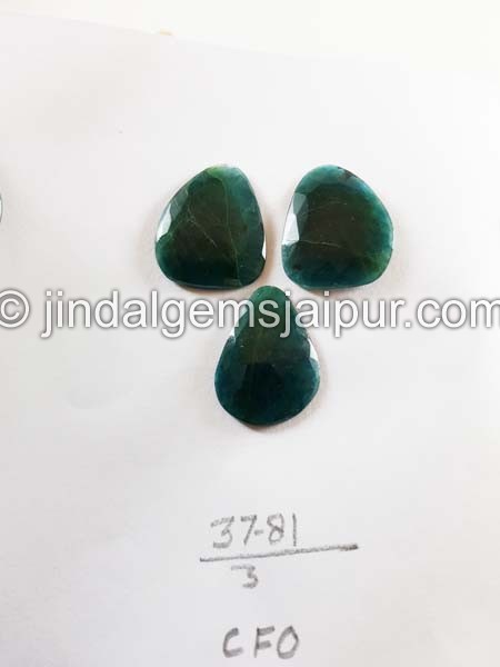 Grandidierite Rose Cut Slices