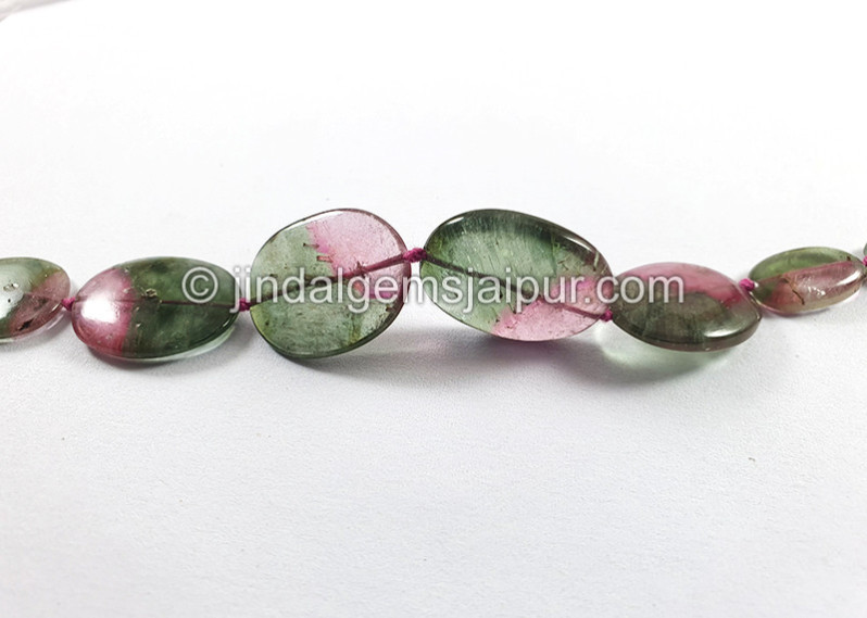 Watermelon Tourmaline Smooth Slices