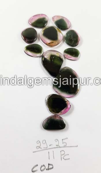 Watermelon Tourmaline Smooth Slices