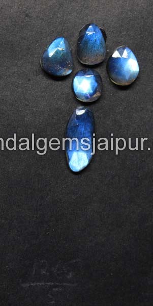 Blue Labradorite Rose Cut Slices