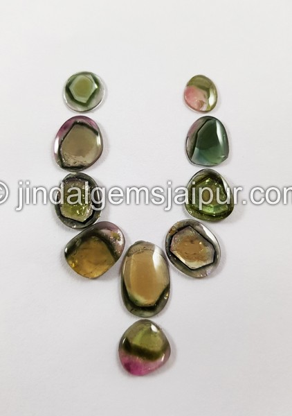 Watermelon Tourmaline Smooth Slices