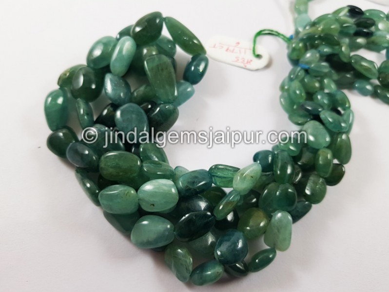 Grandidierite Shaded Smooth Nugget Beads