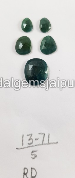 Grandidierite Rose Cut Slices