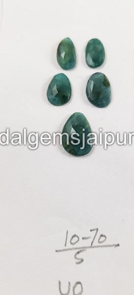 Grandidierite Rose Cut Slices