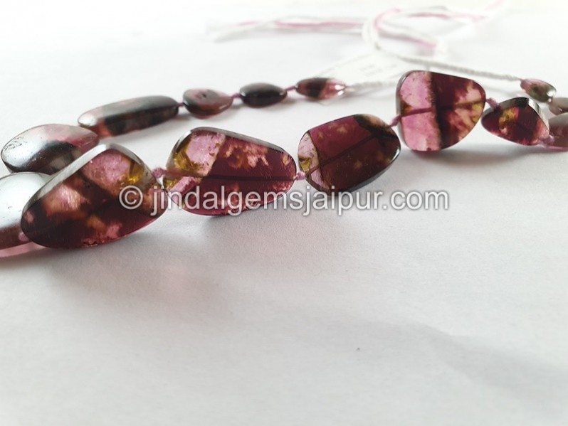 Watermelon Tourmaline Smooth Slices