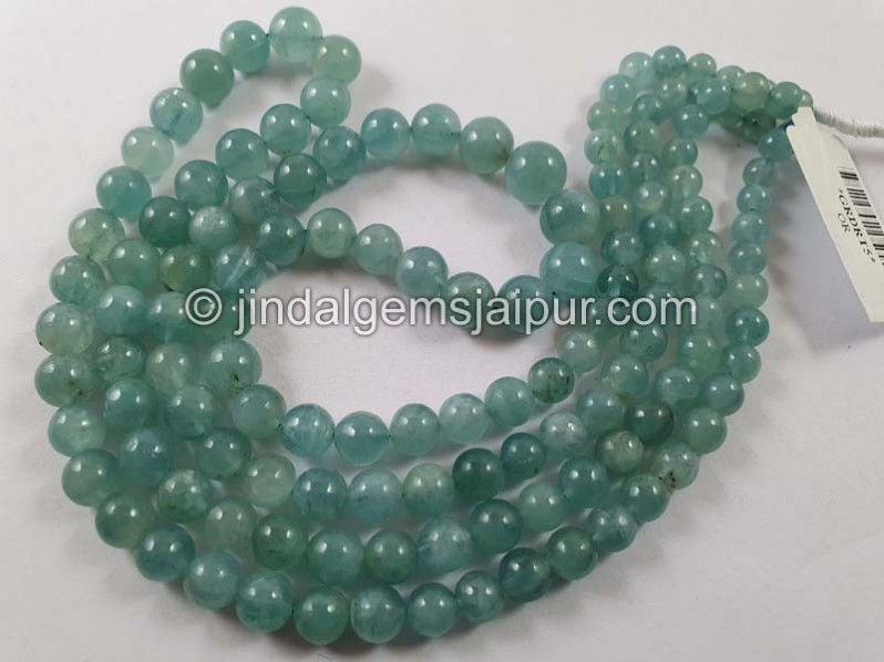 Paraiba Grandidierite Smooth Round Balls Beads