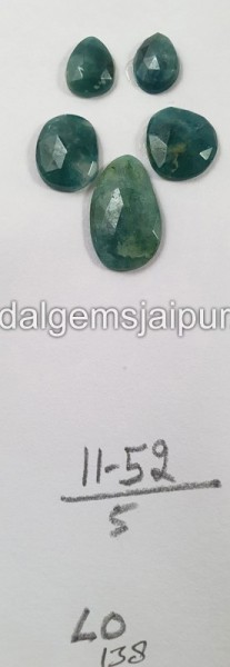 Grandidierite Rose Cut Slices