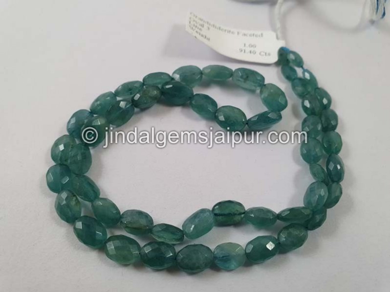 Paraiba Deep Grandidierite Faceted Oval Beads