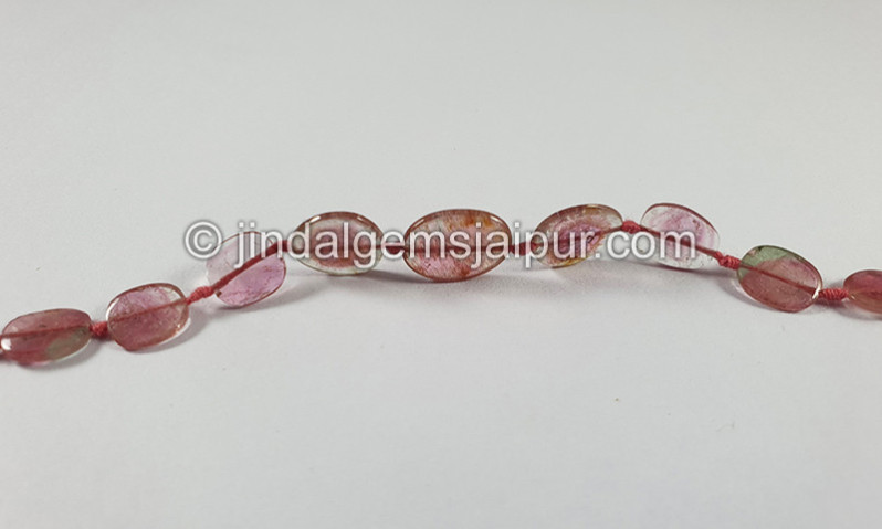 Watermelon Tourmaline Slices Shape Beads