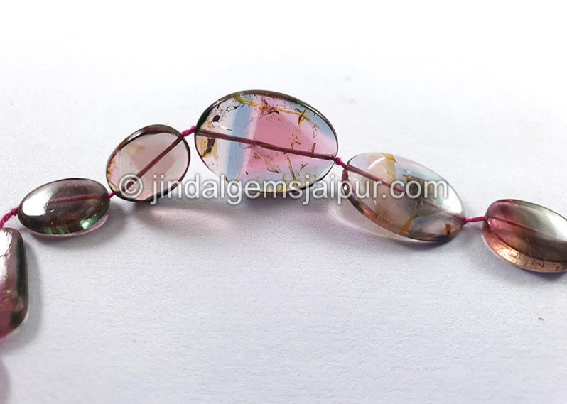 Watermelon Tourmaline Smooth Slices