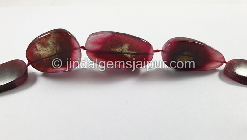 Pink Watermelon Tourmaline Smooth Slices