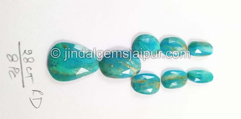 Blue Opalina Rose Cut Slices -- DEANBLOP69