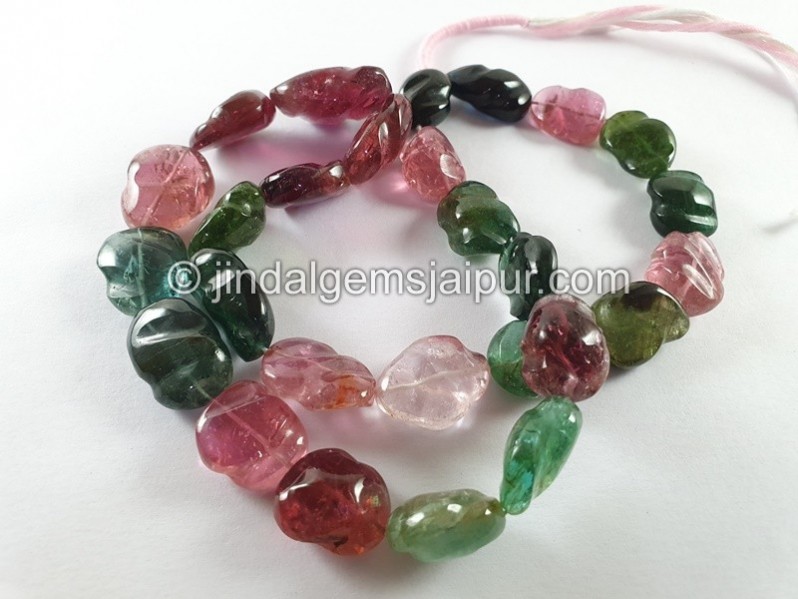 Tourmaline Smooth Irregular Nugget Beads