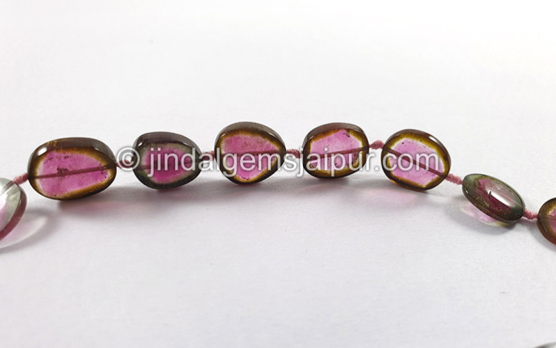 Watermelon Tourmaline Smooth Slices