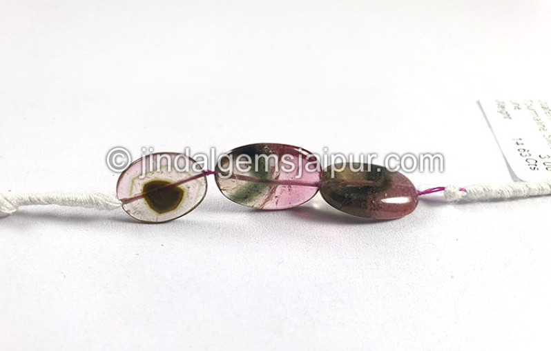 Watermelon Tourmaline Smooth Slices