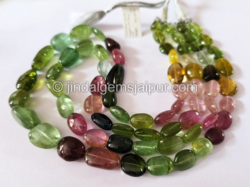 Tourmaline Smooth Nuggets Shape Big Beads