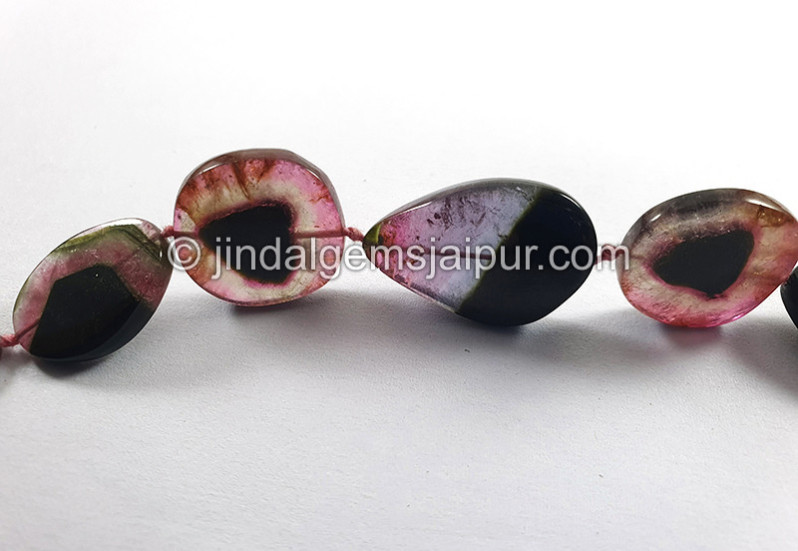 Watermelon Tourmaline Smooth Slices