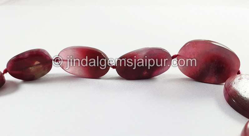 Pink Watermelon Tourmaline Smooth Slices