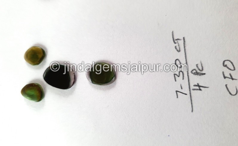 Watermelon Tourmaline Smooth Slices