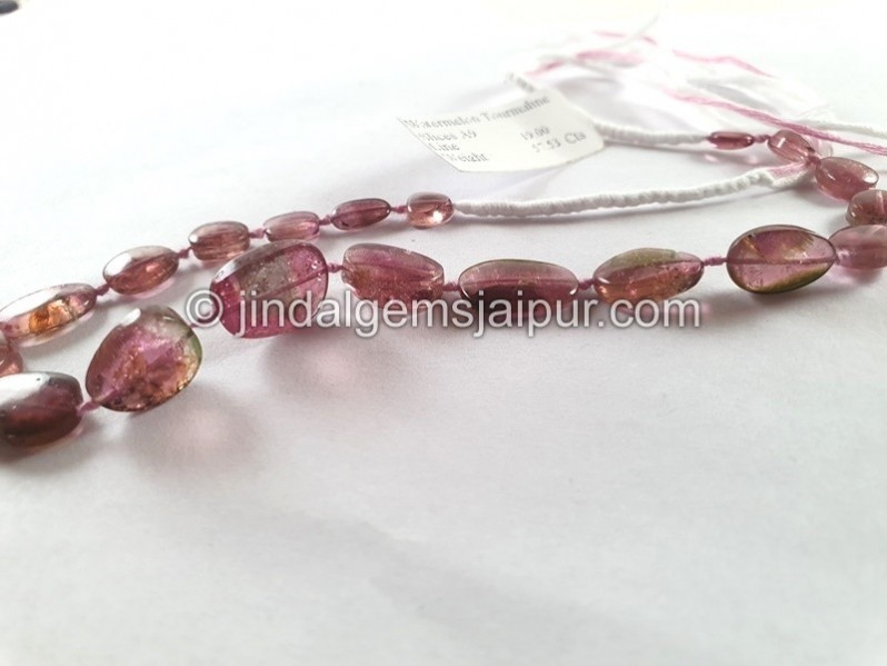 Watermelon Tourmaline Smooth Slices