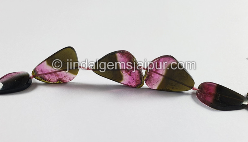 Watermelon Tourmaline Smooth Slices